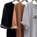 Luxury Short-Sleeved T-shirt And Trousers For Women - Image 5