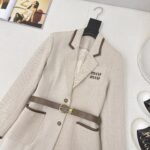 Casual Belted Blazer For Women - Image 2
