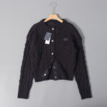 Casual Crew-Neck Cardigans For Women - Image 2