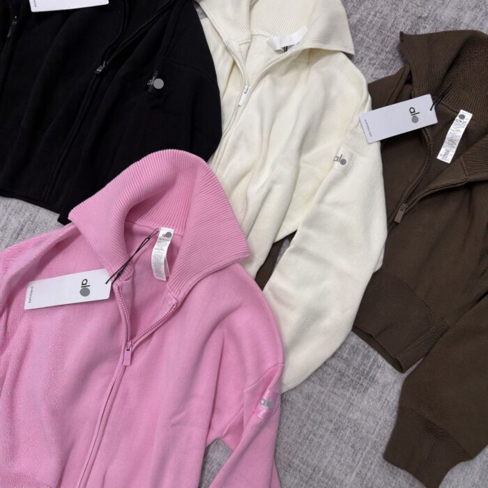 Basic Zip Hoodies For Women - Image 3