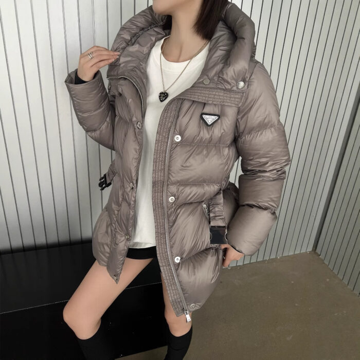 Mid-Length Warm Puffer Jackets For Women - Image 1
