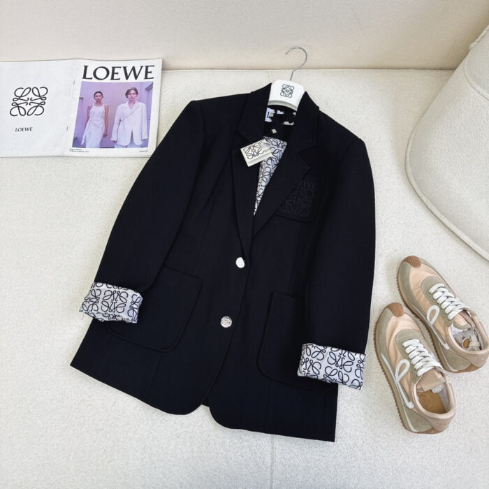 Classic Rolled Sleeve Blazer For Women - Image 1