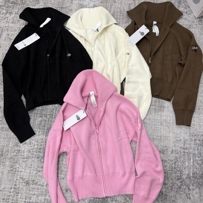 Basic Zip Hoodies For Women - Image 1