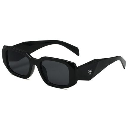 New 18 fashion sunglasses personality square frame men and women sunglasses street shooting glasses