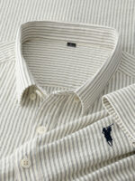 100% Cotton Striped Shirt For Men - Image 2