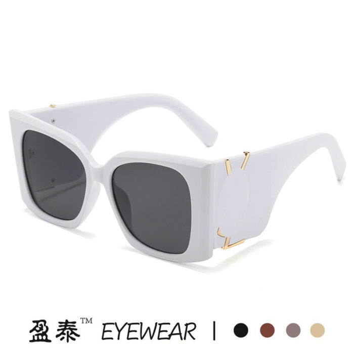 New European and American fashion retro large frame butterfly cat-eye sunglasses cross-border ins style versatile sunglasses women's high-end - Image 4