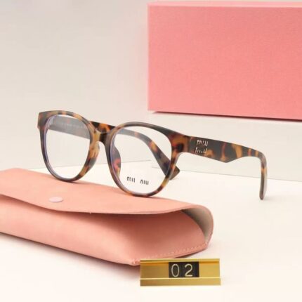 2418 New European and American MM Home Large Frame Plain Makeup Glasses Fashion Retro Sunglasses Male Net Red Sunglasses Female Wholesale