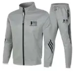 Fashion Zipper Sports Tracksuits For Men - Image 5