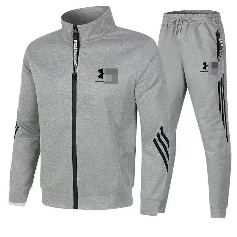 Fashion Zipper Sports Tracksuits For Men - Image 5