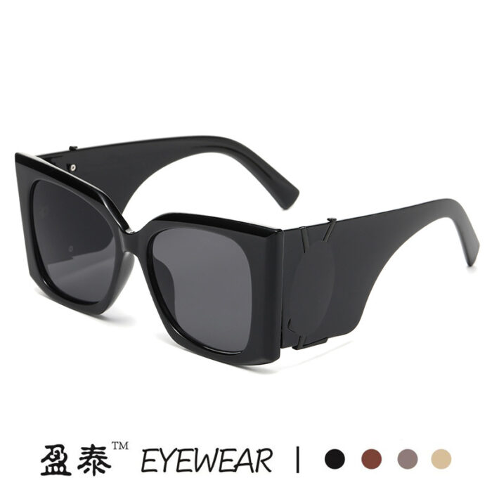 New European and American fashion retro large frame butterfly cat-eye sunglasses cross-border ins style versatile sunglasses women's high-end - Image 5
